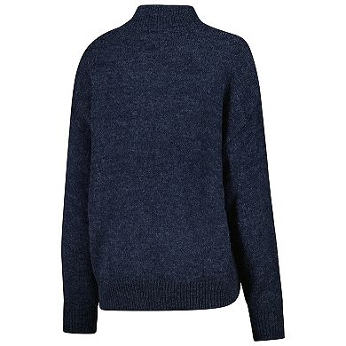 Women's Gameday Social Navy Arizona Wildcats Oversized Varsity Sweater