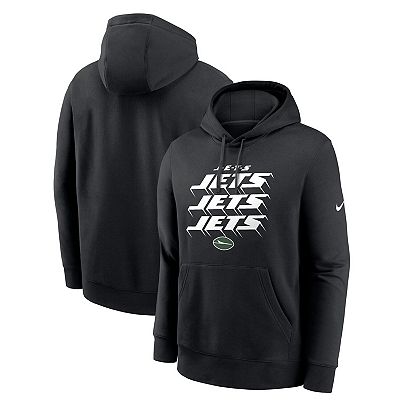 Men s Nike Black New York Jets Hometown Fleece Pullover Hoodie