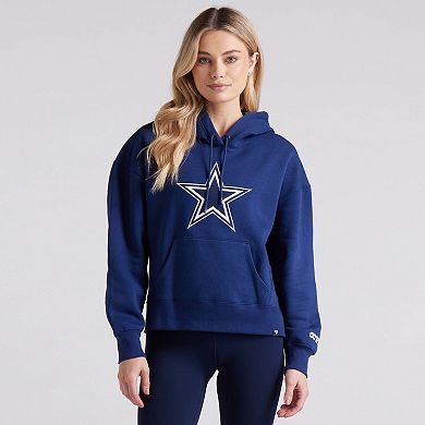 Women's Fanatics Navy Dallas Cowboys Legacy Fleece Pullover Hoodie