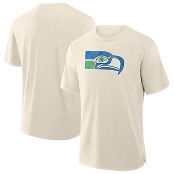 Men's Fanatics Cream Seattle Seahawks Slub T-Shirt