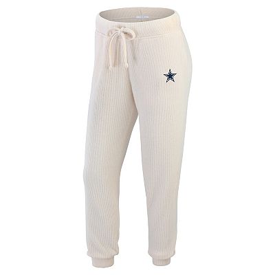 Women's WEAR by Erin Andrews Oatmeal Dallas Cowboys Plus Size Rib