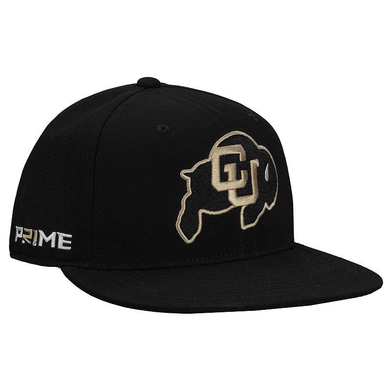 Men's Nike Black Colorado Buffaloes Prime AeroBill Performance Fitted Hat, 