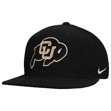 Men's Nike Black Colorado Buffaloes Prime AeroBill Performance Fitted Hat