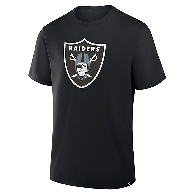 Men's Fanatics Black Las Vegas Raiders Legacy Cotton T-Shirt