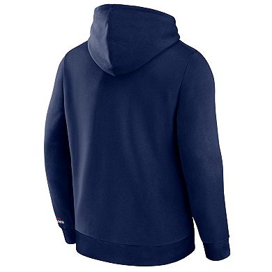 Men's Fanatics Navy Houston Texans Legacy Fleece Pullover Hoodie
