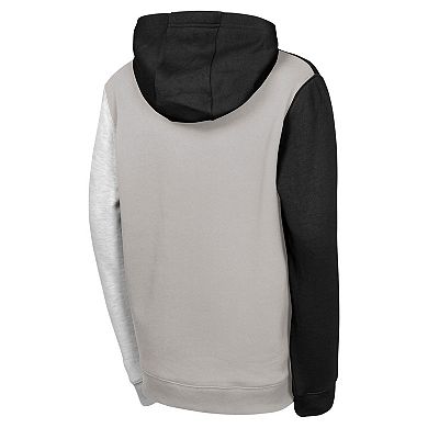 Youth Black Brooklyn Nets Splash Pullover Hoodie