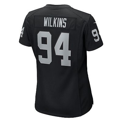 売れ筋商品|||ナイキ カットソー トップス レディース Women's Christian Wilkins Black Las Vegas Raiders Team Game Jersey Black Christian Wilkins Las Vegas Raiders Nike Women's Game Jersey