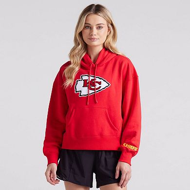Women's Fanatics Red Kansas City Chiefs Legacy Fleece Pullover Hoodie