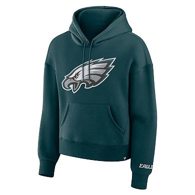 Women's Fanatics Green Philadelphia Eagles Legacy Fleece Pullover Hoodie
