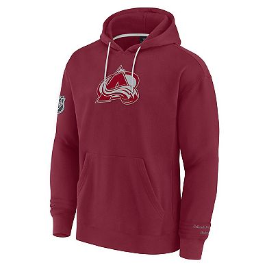 Men's Fanatics Burgundy Colorado Avalanche Elements Pace Pullover Hoodie