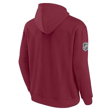 Men's Fanatics Burgundy Colorado Avalanche Elements Pace Pullover Hoodie