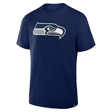 Men's Fanatics Navy Seattle Seahawks Legacy Cotton T-Shirt