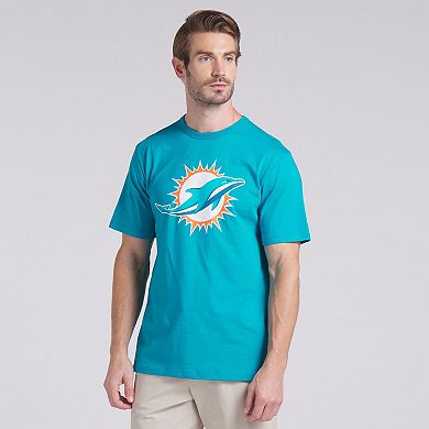 Men's Fanatics Aqua Miami Dolphins Legacy Cotton T-Shirt