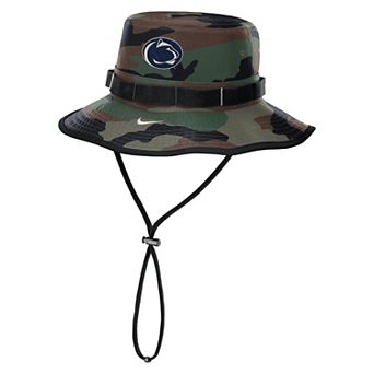 Men's Nike Camo Penn State Nittany Lions 2024 Military Appreciation Apex Bucket Hat