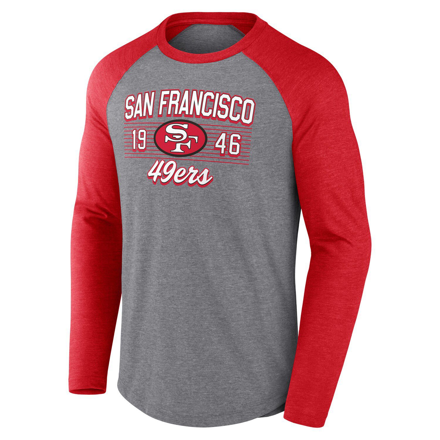 Men's San Francisco 49ers Fanatics Heather Gray Trucker Adjustable Hat - NFL