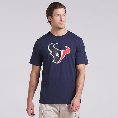 Men's Fanatics Navy Houston Texans Legacy Cotton T-Shirt