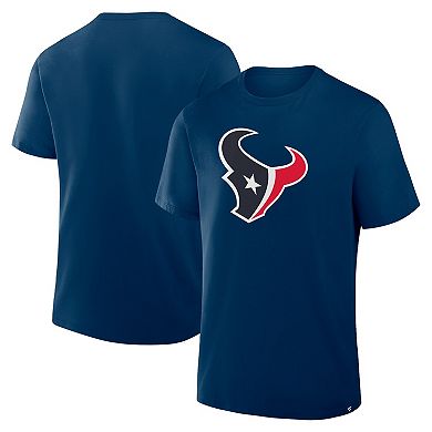 Men's Fanatics Navy Houston Texans Legacy Cotton T-Shirt
