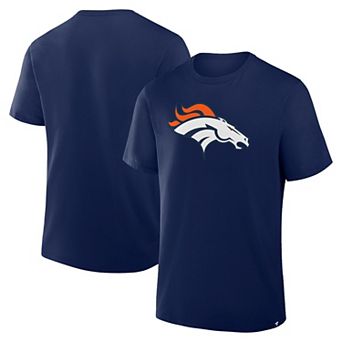 Men's Fanatics Navy Denver Broncos Legacy Cotton T-Shirt