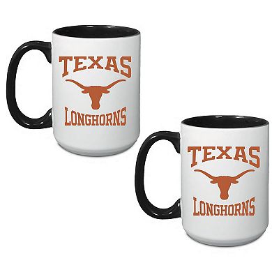 Texas Longhorns 15oz. Combo 2-Pack Mug Set