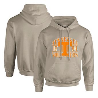 Men's Tan Tennessee Volunteers Upper Arch Letters Pullover Hoodie