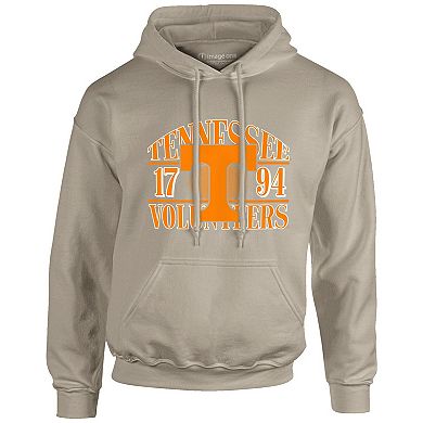Men's Tan Tennessee Volunteers Upper Arch Letters Pullover Hoodie