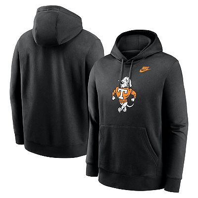 Men s Nike Black Tennessee Volunteers Vault Dog Pullover Hoodie