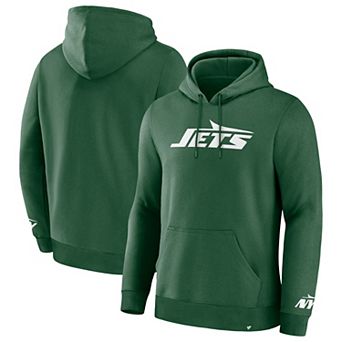 Men's Fanatics Green New York Jets Legacy Fleece Pullover Hoodie