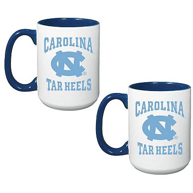 North Carolina Tar Heels 15oz. Combo 2-Pack Mug Set