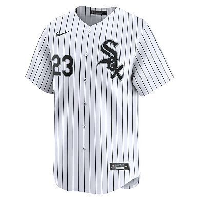 Men's Nike Andrew Benintendi White Chicago White Sox Road Limited Player Jersey