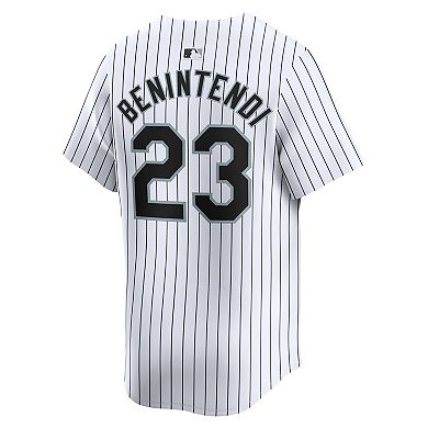 Men's Nike Andrew Benintendi White Chicago White Sox Road Limited Player Jersey