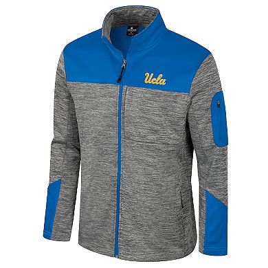 Men's Colosseum Gray/Blue UCLA Bruins Guard Full-Zip Jacket