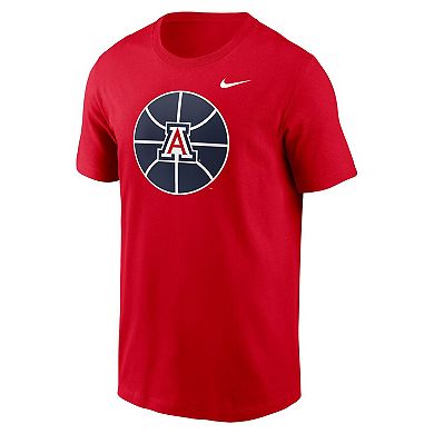 Men's Nike Red Arizona Wildcats Basketball Logo��T-Shirt