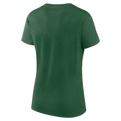 Women's Logo Athletic Green New York Jets Lean T-Shirt