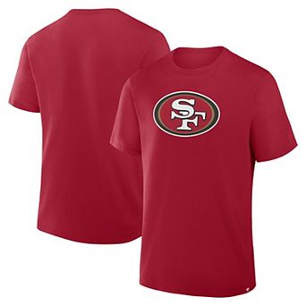 Men's Fanatics Cardinal San Francisco 49ers Legacy Cotton T-Shirt