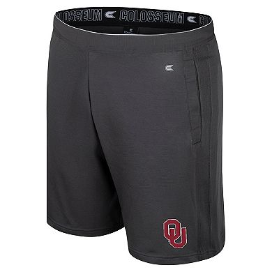 Men's Colosseum Charcoal Oklahoma Sooners Forget Shorts