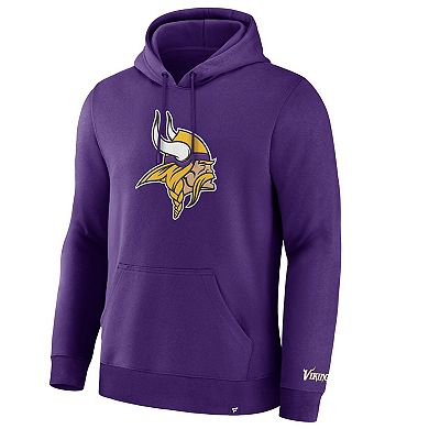 Men's Fanatics Purple Minnesota Vikings Legacy Fleece Pullover Hoodie