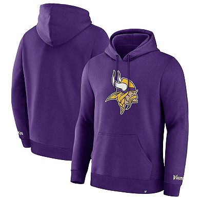Men's Fanatics Purple Minnesota Vikings Legacy Fleece Pullover Hoodie