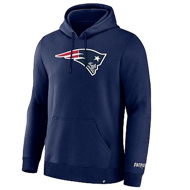Men's Fanatics Navy New England Patriots Legacy Fleece Pullover Hoodie