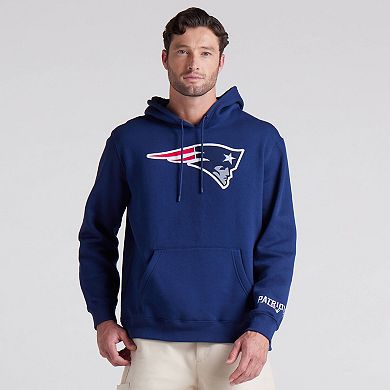 Men's Fanatics Navy New England Patriots Legacy Fleece Pullover Hoodie