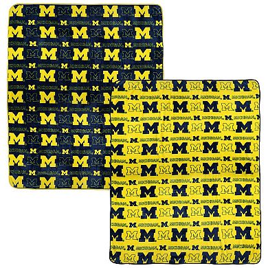 Pegasus Michigan Wolverines 60�۝ x 70�۝ Home & Away Two-Piece Blanket Set