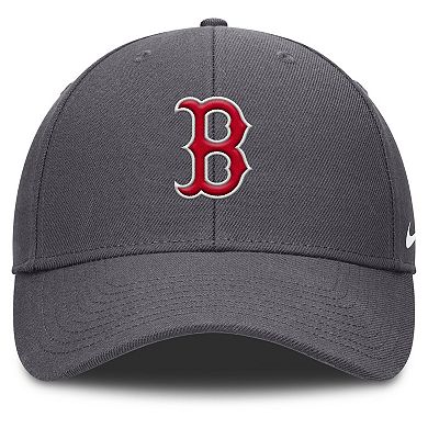 Men's Nike Gray Boston Red Sox Club Performance Adjustable Hat