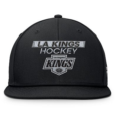 Men's Fanatics Black Los Angeles Kings Authentic Pro Prime Snapback Hat