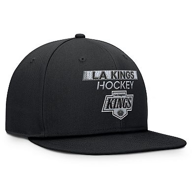 Men's Fanatics Black Los Angeles Kings Authentic Pro Prime Snapback Hat