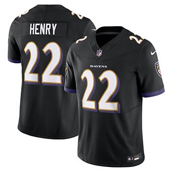 Men's Nike Derrick Henry Black Baltimore Ravens Vapor F.U.S.E. Limited Jersey