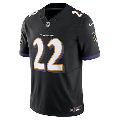 Men's Nike Derrick Henry Black Baltimore Ravens Vapor F.U.S.E. Limited Jersey