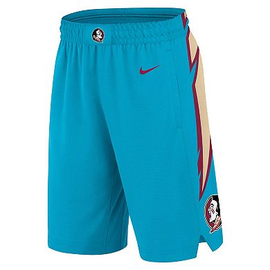 Men's Nike Turquoise Florida State Seminoles Alternate Replica Performance Basketball Shorts