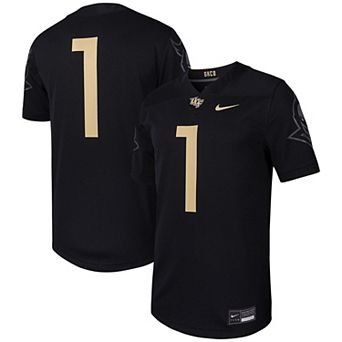 Men's Nike #1 Black UCF Knights Untouchable Replica Football Jersey