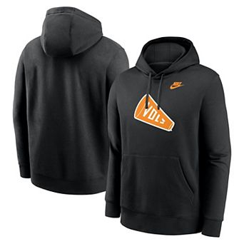 Men's Nike Black Tennessee Volunteers Vault Megaphone Pullover Hoodie