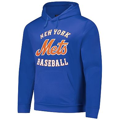 Men's Dunbrooke Royal New York Mets Champion Pullover Hoodie
