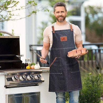 Atlanta Braves Grill Apron and Glove Set